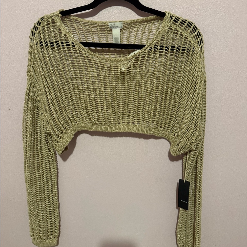 West Melrose Cropped Swimsuit Coverup